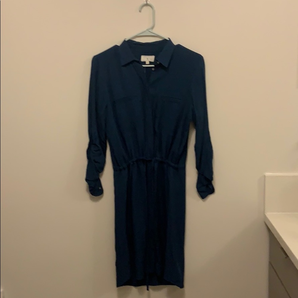 Button up dress